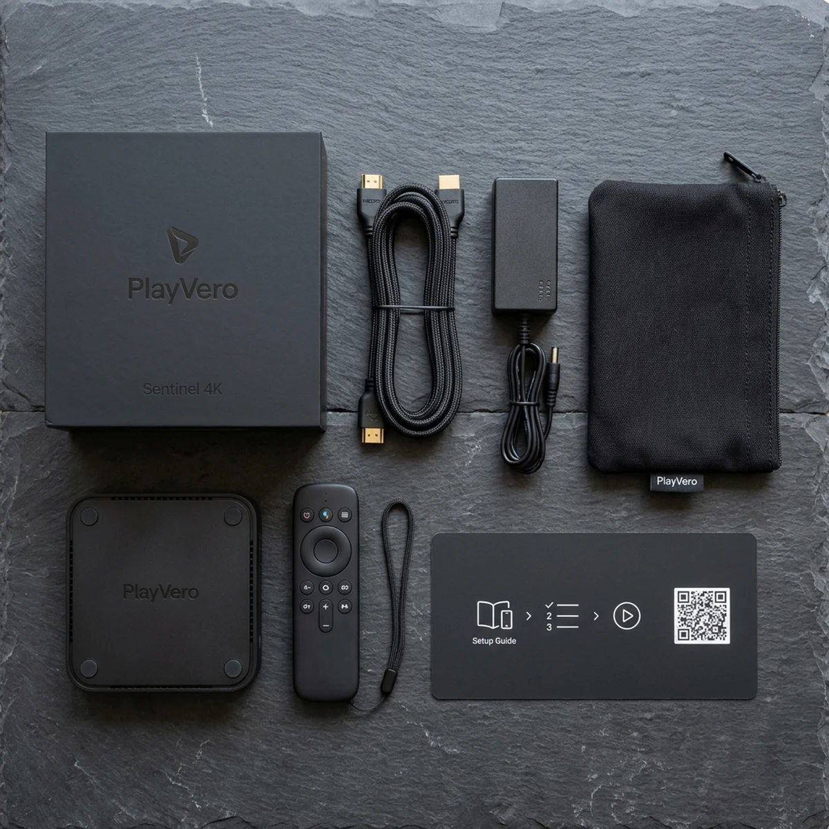 PlayVero™ Smart TV Entertainment System Official Package Contents